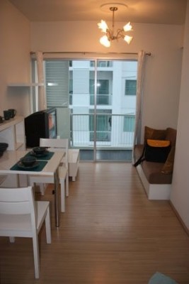 36sqm Cozy, Nice One Bedroom Apartment to let at A Space Asoke Ratchada, ภาพที่ 4