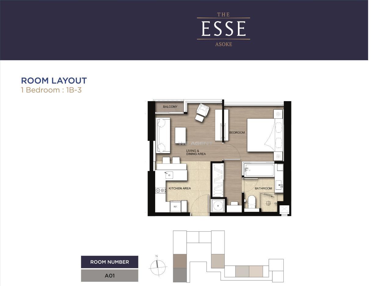 ขาย คอนโด ในโครงการThe ESSE Asoke แขวงคลองเตยเหนือ เขตวัฒนา, ภาพที่ 4
