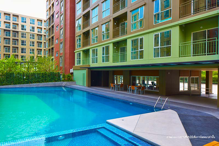 Lumpini Place Bangna KM 3 nice convenient 3rd floor next to Central, ภาพที่ 4