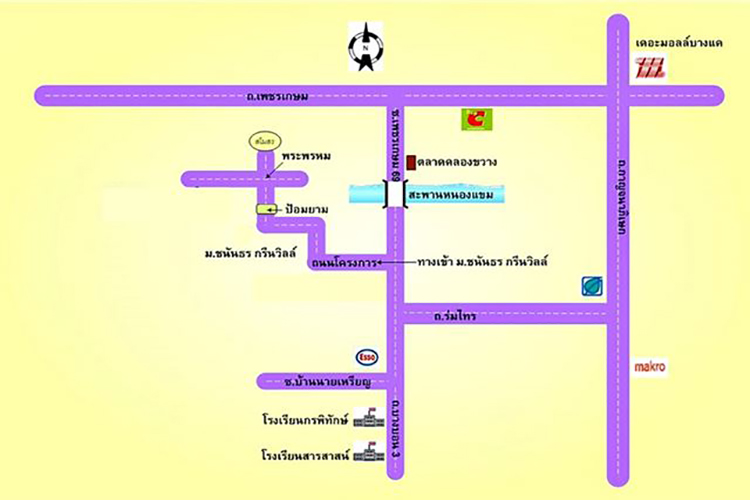 โครงการ ชนันธร กรีนวิลล์ Chanuntorn Greenview หนองแขม หนอ...