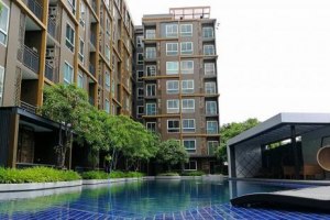 Metro Luxe Kaset Luxury Metro Condo 32 sqm Building B 5th floor City View 1 bedroom 1 bath built-in kitchen free of char