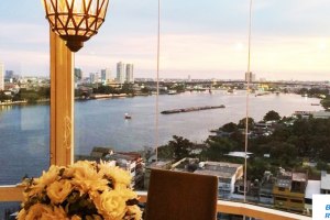 ขายคอนโด ในโครงการ วอร์เตอร์มาร์ค เจ้าพระยา ริเวอร์ For Sale Watermark Chaophraya Condo, 3Br 3Ba 242.12sqm, Astonishing Sunset View