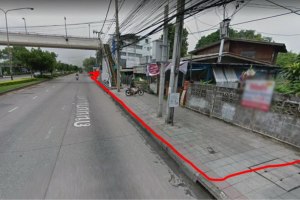 38906 - Kaset-Nawamin road Land for sale plot size 2092 Sqm