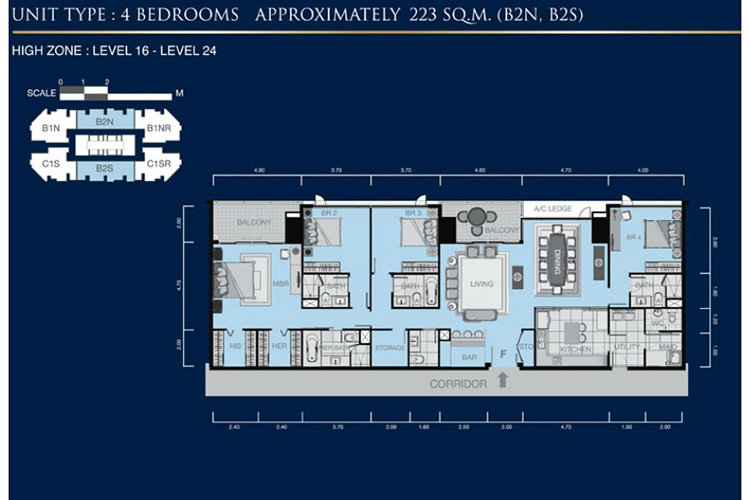 4 Bedroom ในโครงการ จามจุรี สแควร์ เรสซิเด้นส์, ภาพที่ 4