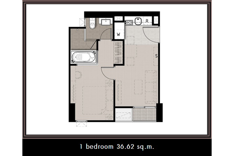 1 Bedroom ในโครงการ เรนด์ สุขุมวิท 23, ภาพที่ 4