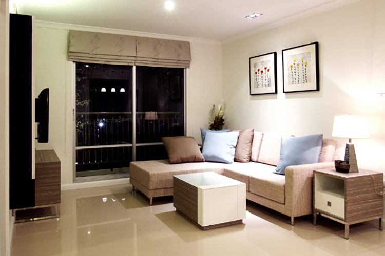 2 Bedroom Type C ในโครงการ ลุมพินี เพลส พระราม 9 - รัชดา, ภาพที่ 4