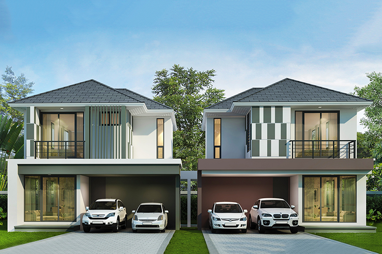 บ้านแฝดสองชั้น (ขายแล้ว) ในโครงการ 123 เรสซิเดนซ์ ศรีราชา, ภาพที่ 4