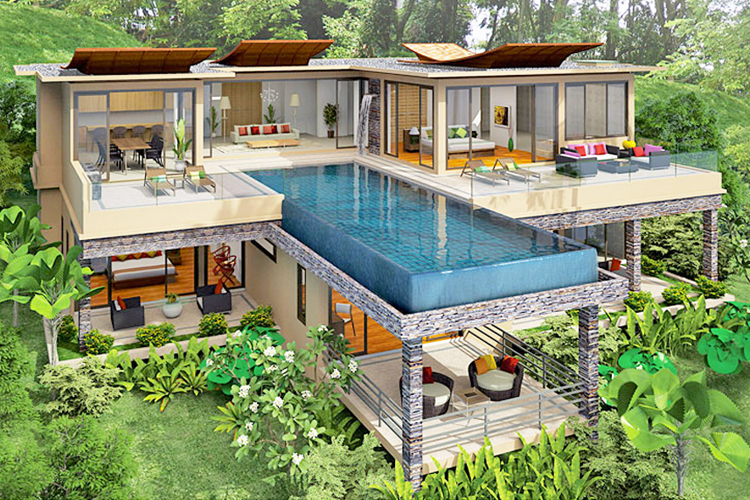 Villa Grande (LB) ในโครงการ วิสต้า เดล มาร์ ภูเก็ต, ภาพที่ 4