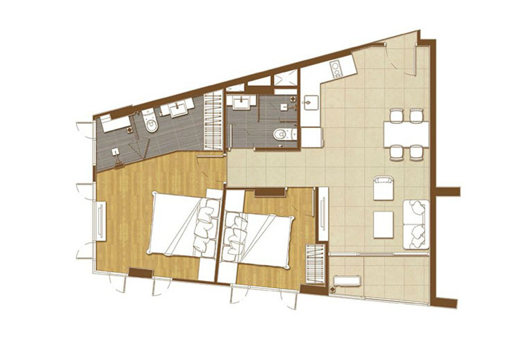 2 Bedroom ในโครงการ บ้านวิววิมาน, ภาพที่ 4