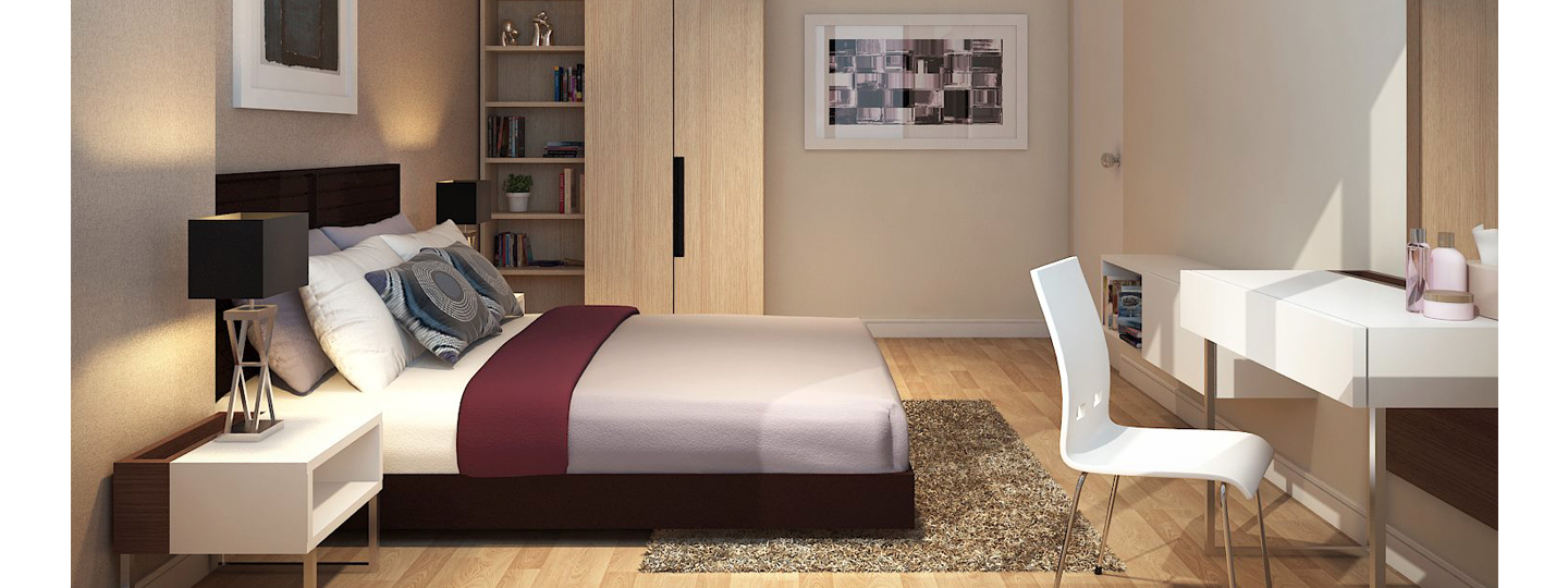 1 Bedroom Type C ในโครงการ พาร์ค คอนโด ดรีม พิษณุโลก, ภาพที่ 1