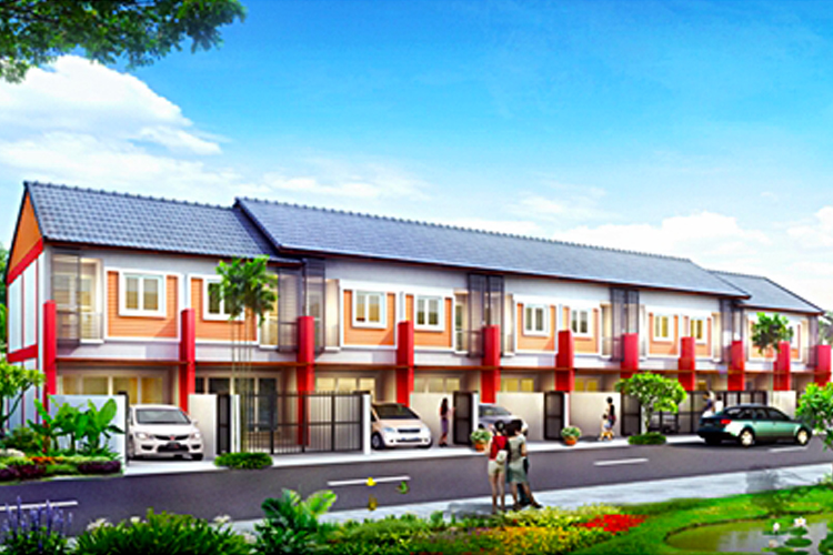 ทาวน์โฮมสองชั้น ในโครงการ กิตตินคร วิลเลจ เคหะบางพลี-ลาดหวาย, ภาพที่ 4