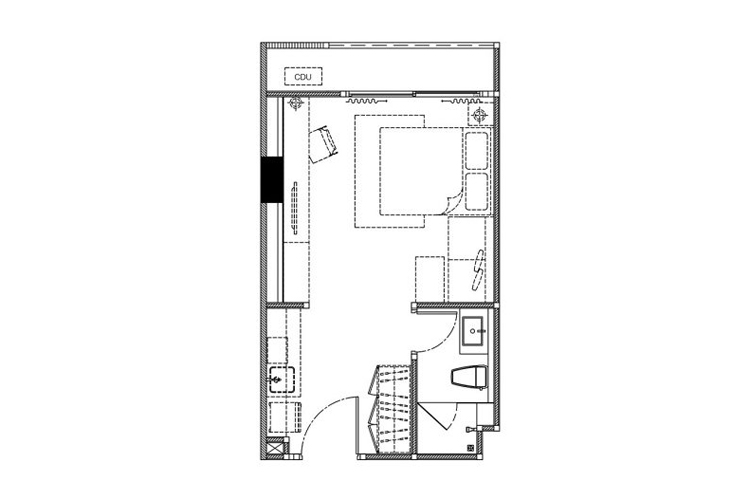 1 Bedroom ในโครงการ เอคิว เอลิคซ์ เรซิเดนซ์ ศูนย์วิจัย, ภาพที่ 4
