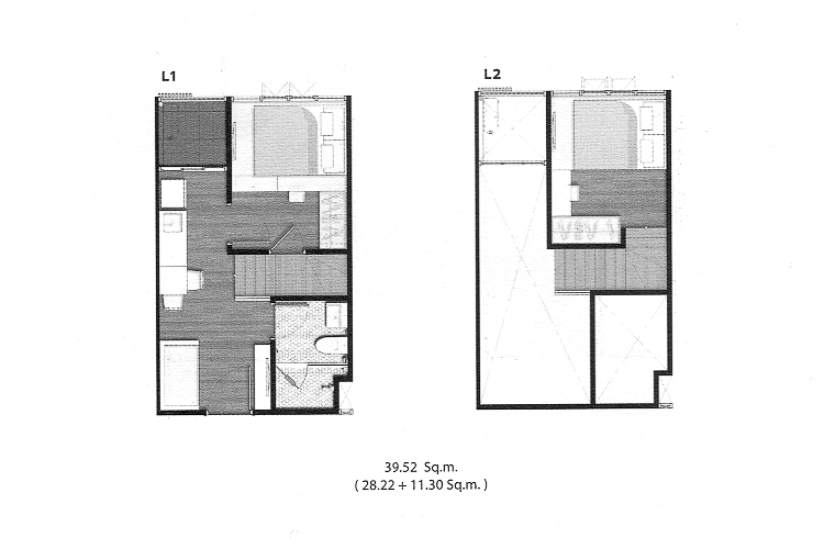 Loft 1 Bedroom ในโครงการ อัลติจูด ยูนิคอร์น สาทร-ท่าพระ, ภาพที่ 4