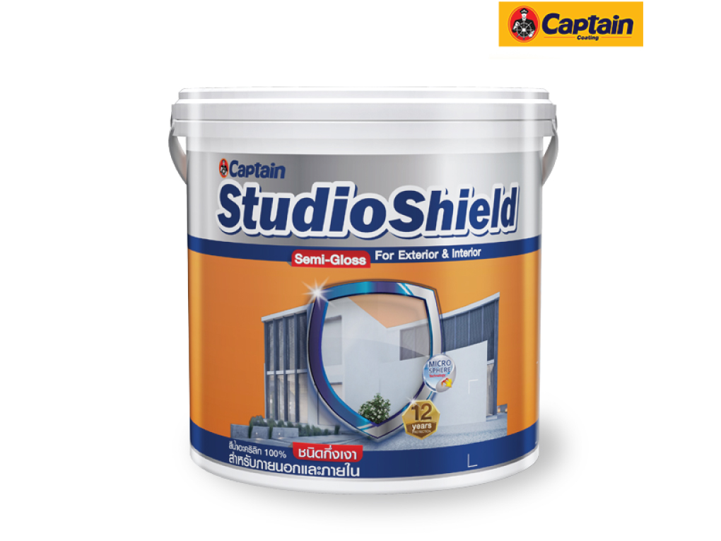 สีทาภายนอกCaptain Studio Shield