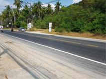 39564 - Land For Sale in Koh Samui next to Lamai beach road Plot size 4-3-64 rai