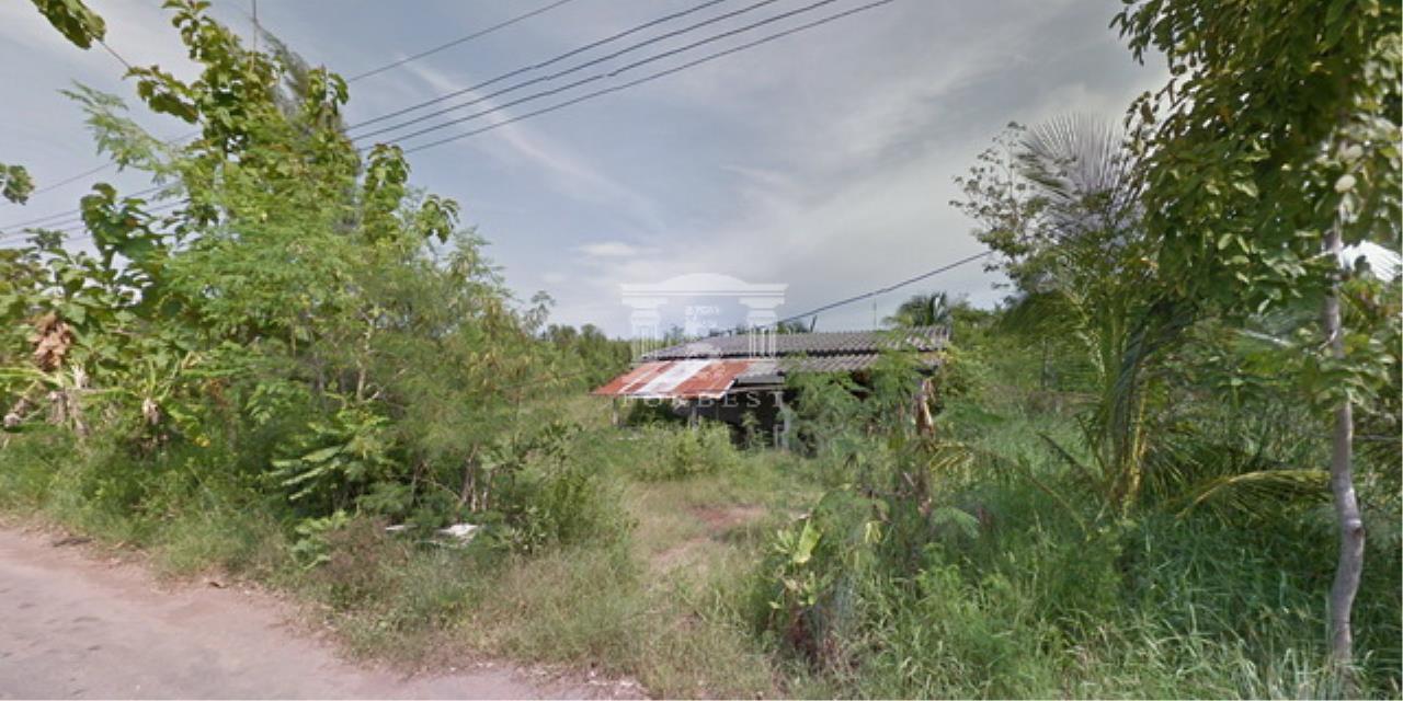40119 Land for sale in Rama 2 Amphawa Samut Songkhram only 300 m from the main road near Wang Manao intersection, ภาพที่ 1