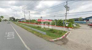 40527 - Land for sale in Bang Bo-Khlong Dan Near golf course The Vintage Club yellow area Plot size 73-1-24 rai