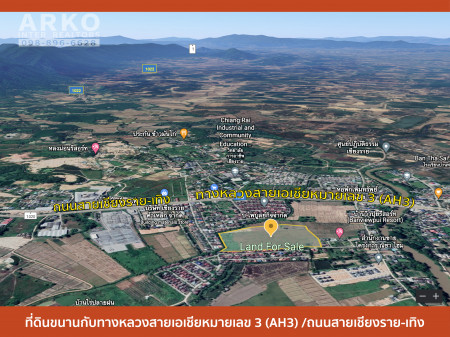 ขาย ที่ดิน หน้ากว้างติดถนน 42.7 เมตร ที่ดินเมืองเชียงราย 31 ไร่ 3 งาน, ภาพที่ 4