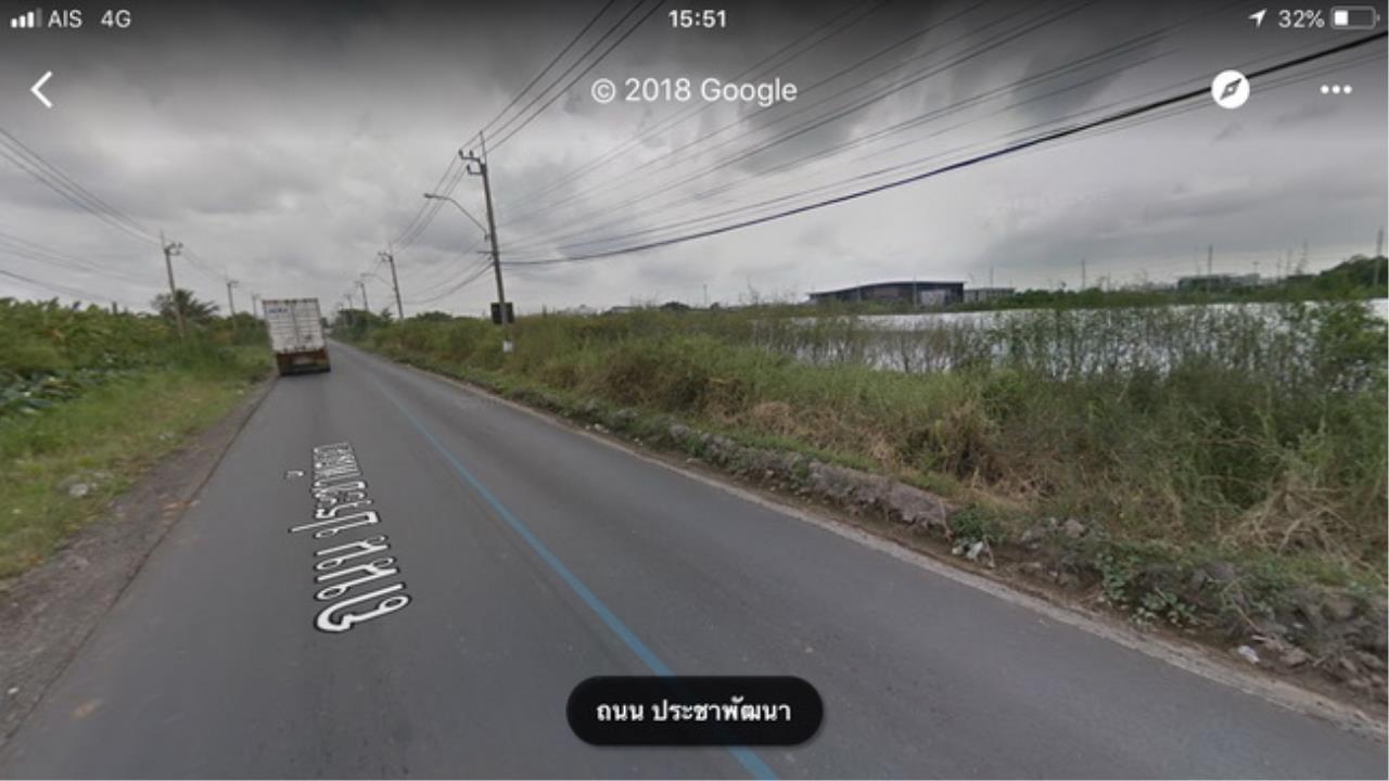 38031 - ขายที่ดิน ติดถนน 2 ด้าน ลาดกระบัง ใกล้มอเตอร์เวย์กรุงเทพ-ชลบุรี เนื้อที่ 40-3-12 ไร่