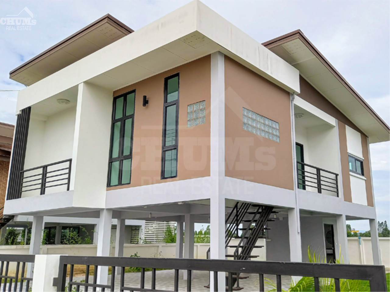 New detached house modern style Samnak Thon Ban Chang Rayong