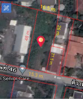 ขาย ที่ดิน ซอยติวานนท์ 46 อ.เมืองนนทบุรี เนื้อที่ 1 งาน 97.6 ตร.วา 300, ภาพที่ 4