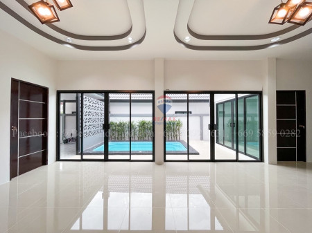 Pool villa สร้างใหม่ 2.xx ล้าน หนองปลาไหล พัทยา 3 ห้องนอน 2 ห้องน้ำ 2, ภาพที่ 4