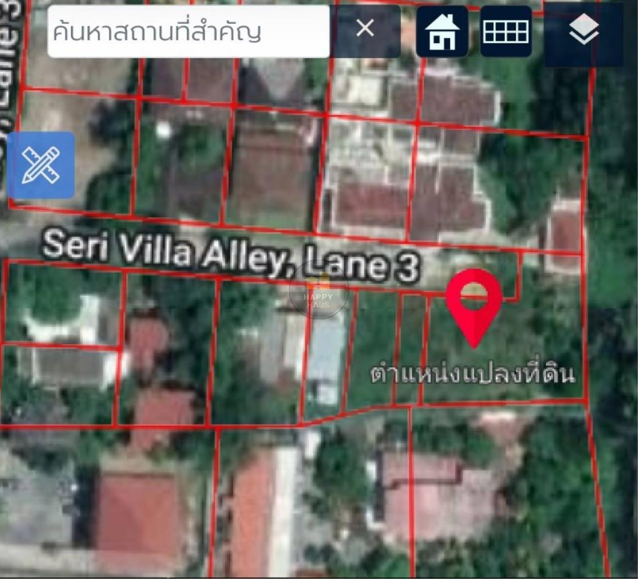 LL0095HH-Land for sale Seri Villa Soi Srinakarin 55 Near Paradise Park Srinakarin