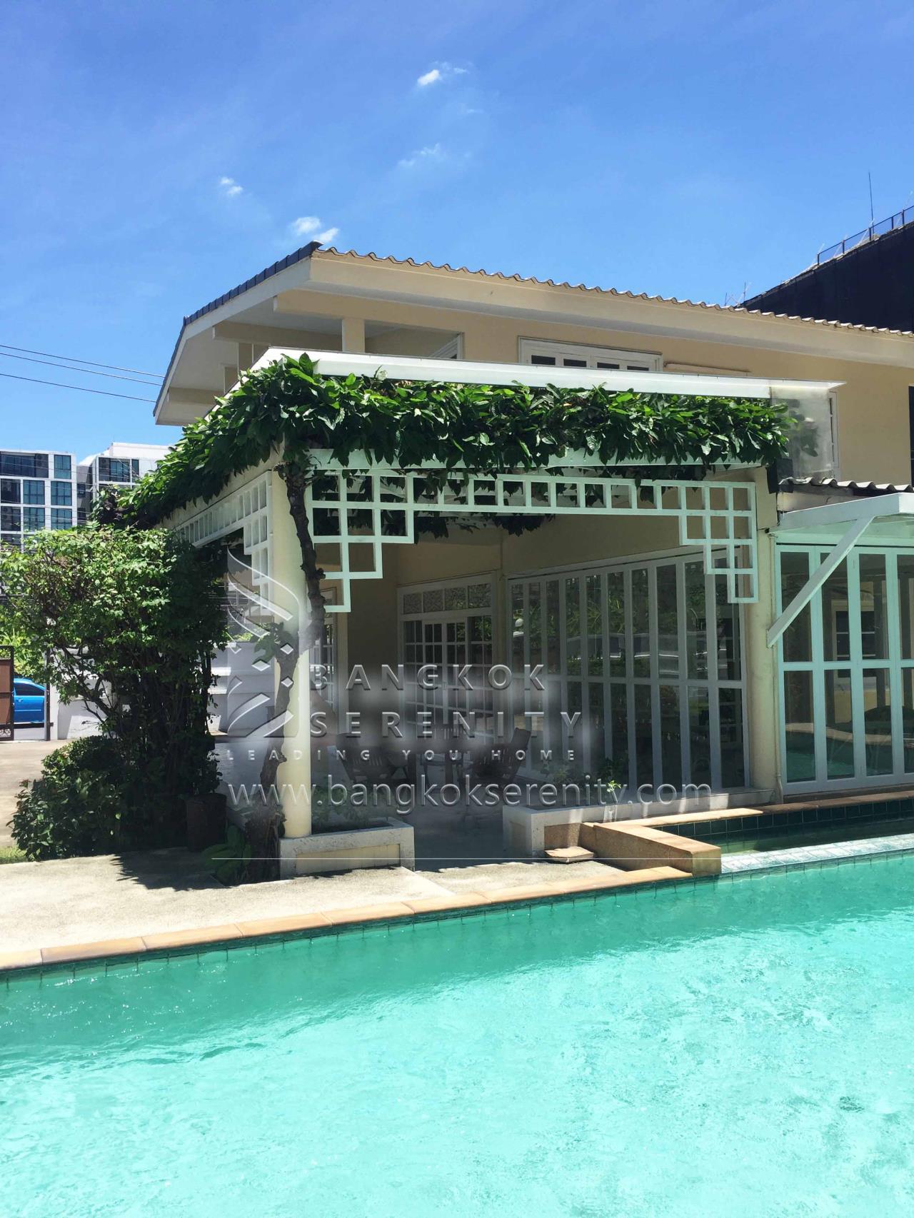 House for rent with Private pool at Rama 9