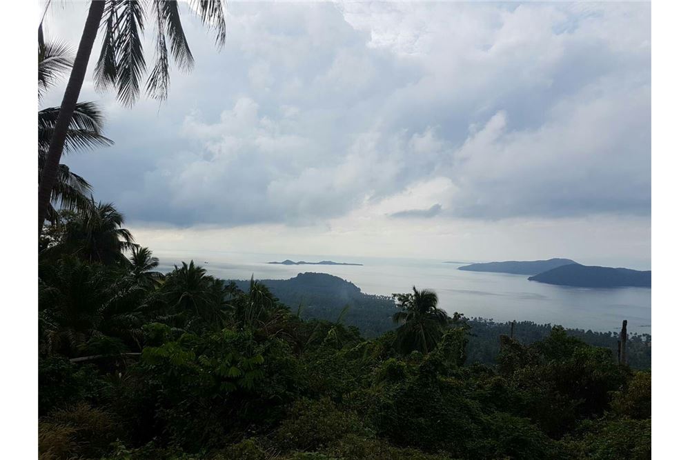 Amazing sea view land for sale in Taling ngam