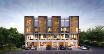 ขายบ้าน 4 ชั้น สุดหรู Qualitia Sukhumvit 62 ขนาด 25.70 ตร.วา 3 นอน 5 น้ำ ใกล้ BTS บางจาก ราคา 23.1 ลบ.