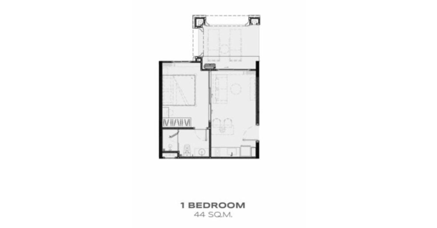 1 Bedroom ในโครงการ เดอะ ไทเทิล เลเจนดารี บางเทา, ภาพที่ 4