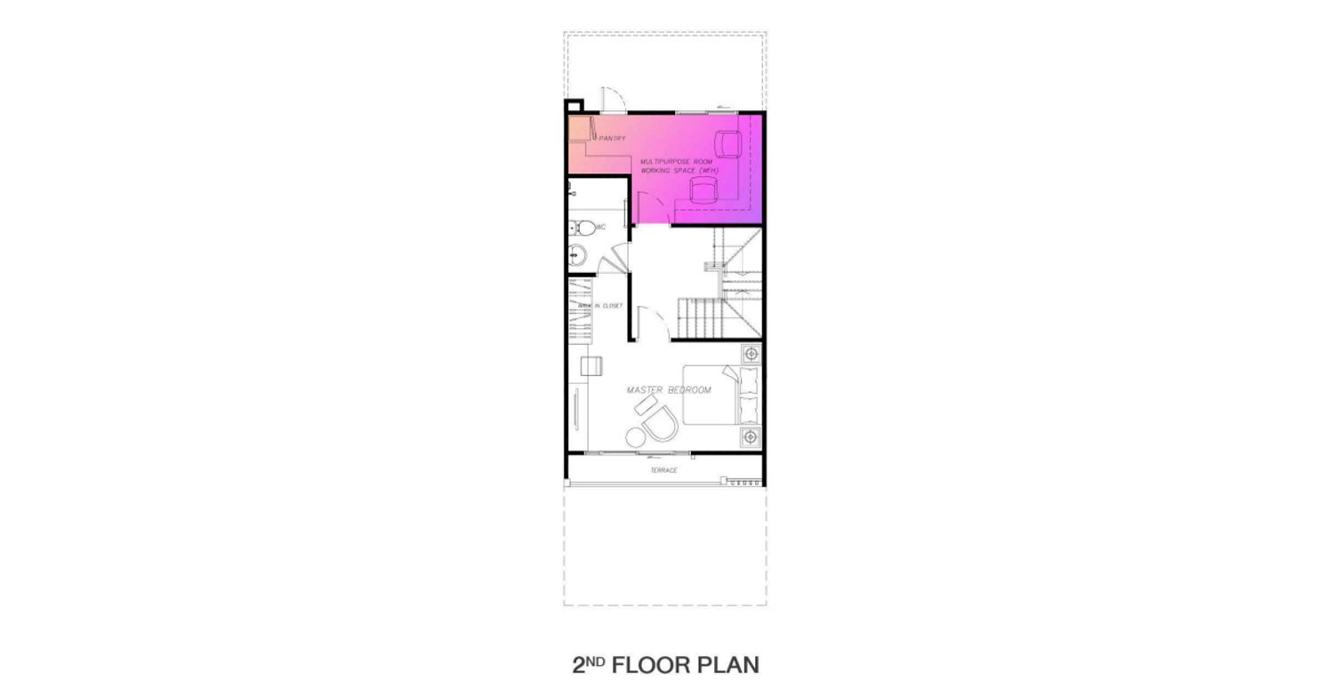 Town Home 3 Floor ในโครงการ เสนา อเวนิว รัตนาธิเบศร์-บางบัวทอง, ภาพที่ 4